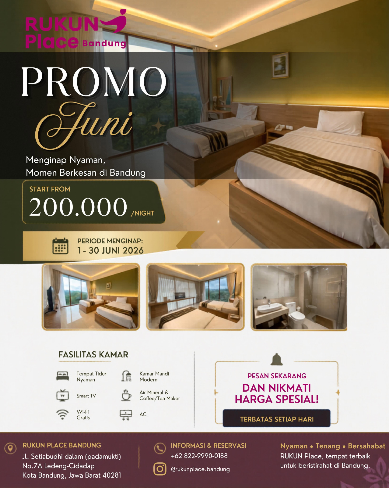 Promo June - RUKUN PLace